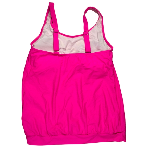 Vintage Tummy Control Two Piece Tankini With Boy Shorts Swimsuit Small NWT - Picture 4 of 8